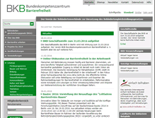 Tablet Screenshot of barrierefreiheit.de